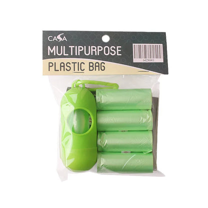 Pet Dog Garbage Bags Set Safe Non-Toxic Mascotas Waste Poop Bag Dog Products Dispensador Bolsas Perro Pets Clean Accessories Toy