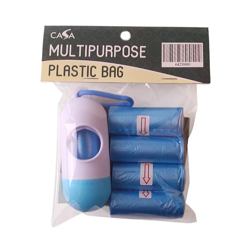 Pet Dog Garbage Bags Set Safe Non-Toxic Mascotas Waste Poop Bag Dog Products Dispensador Bolsas Perro Pets Clean Accessories Toy
