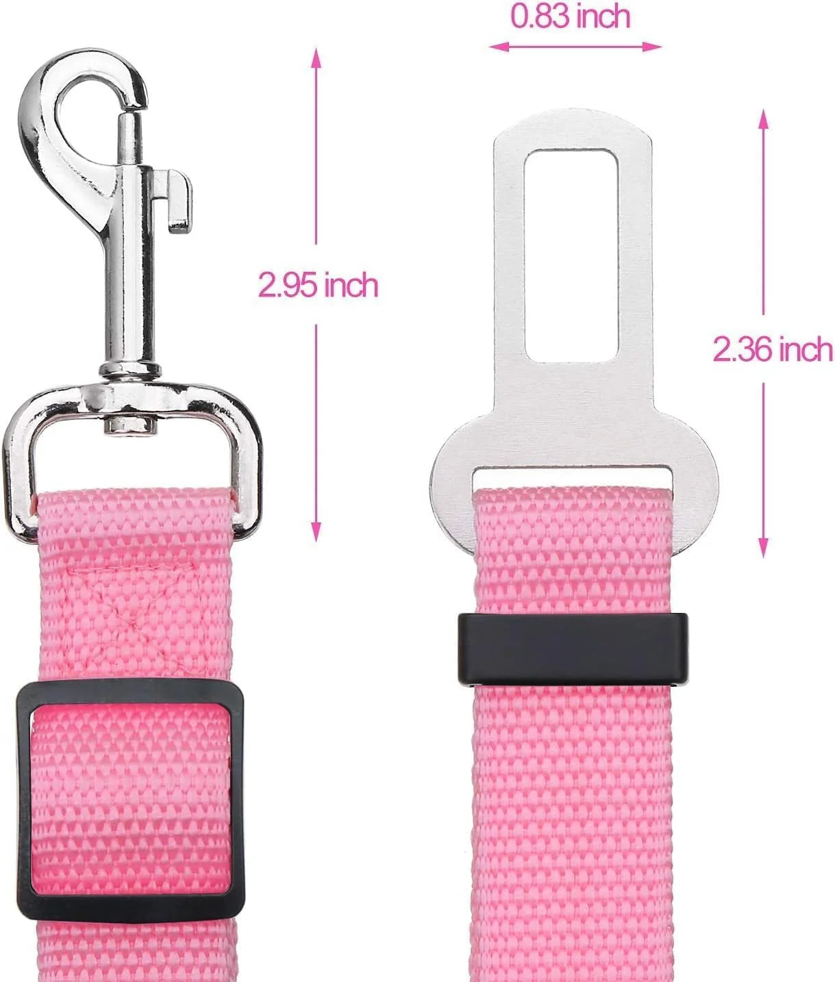 ¡El Cinturón De Seguridad Para Mascotas Que Tu Perro Merece! Pack X2 – Ajustable, Resistente Y Diseñado Para Proteger Lo Que Más Amas